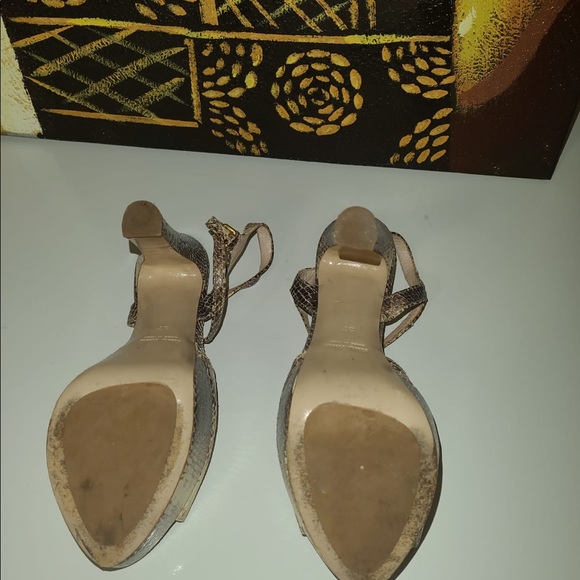 Miu miu snakeskin sandals - Picture 6 of 6